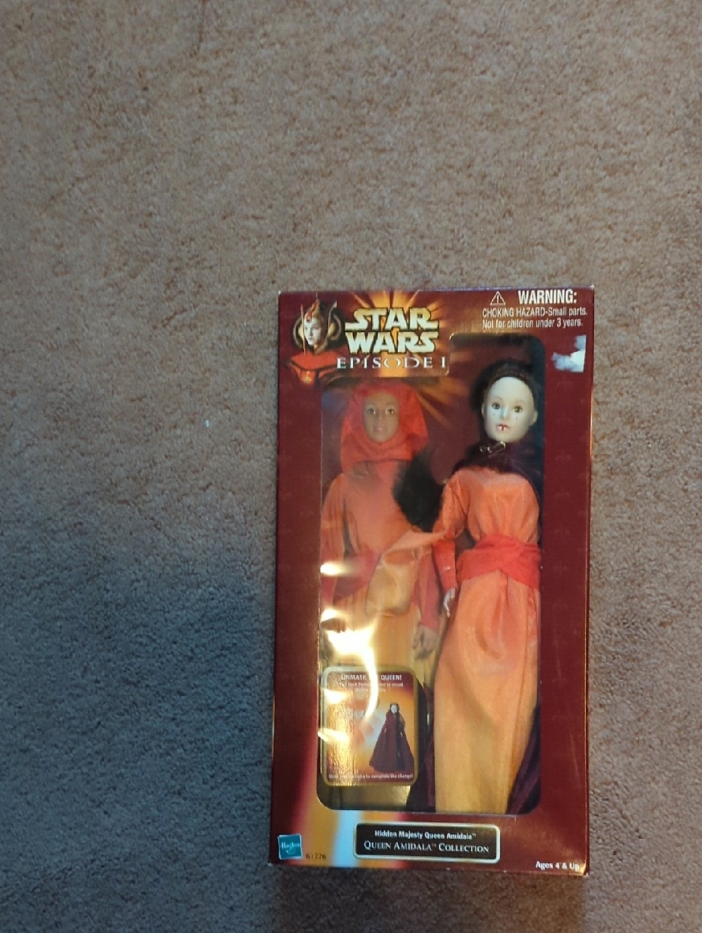 Queen Amidala Collector Doll - Red and Gold